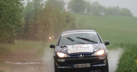 Testy V10 Rally Team i Tomasza Harczuka